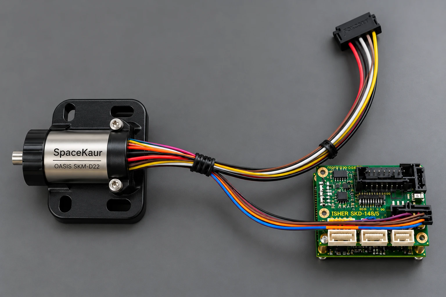 SpaceKaur motor and servo drive assembly
